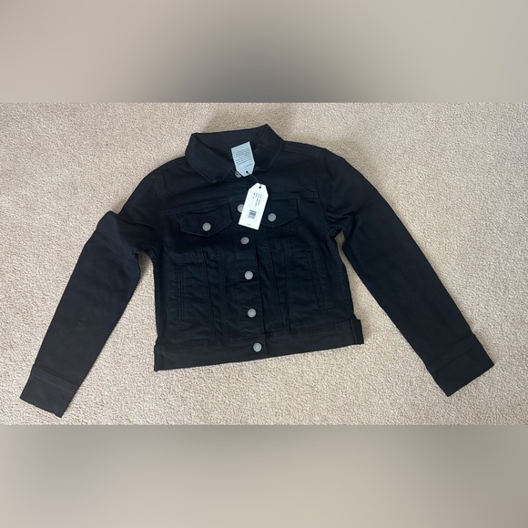 Universal Standard Black Kelsey Denim Jacket 4XS(00-0) - Picture 2 of 10